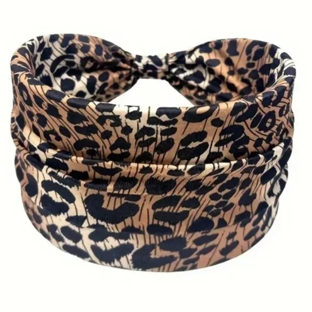 Cross Knotted Wide Headband